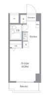 エルプレイス住吉の間取り画像
