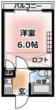 ハーモニープレイス香里ノースの間取り画像