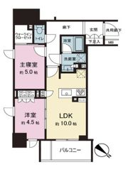 ネベル横浜関内の間取り画像