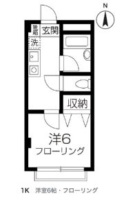 ウイング高田馬場の間取り画像