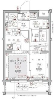 ヴァースクレイシアIDZ下北沢の間取り画像