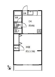 サンフラワー南品川の間取り画像