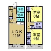 メゾン江園の間取り画像