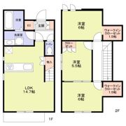 フォレストメゾン蛍池中町の間取り画像