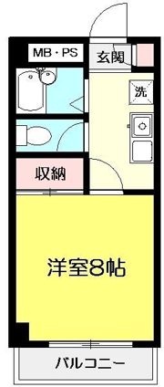 サンパールの間取り画像