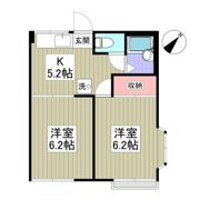 八王子アメニティーコーポの間取り画像