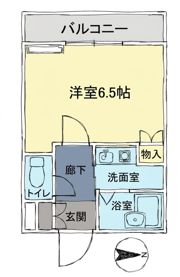 ギャレ蛍池新館の間取り画像