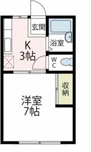 加藤ハイツの間取り画像