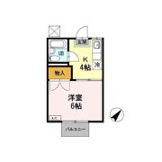 コーポ下賀茂の間取り画像