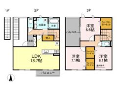 フェリシティヒルズ岸Yの間取り画像