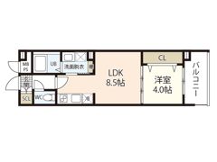 FLAX十日市の間取り画像