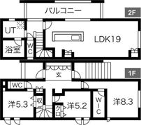 MaisonClarity野並の間取り画像