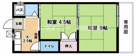 クリーンハイツの間取り画像