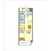 ルミナス九品寺の間取り画像