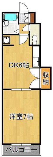 グランドアイ小倉の間取り画像