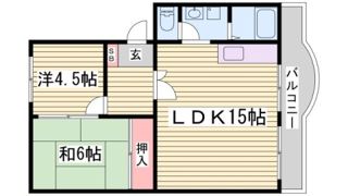 メゾン北鈴の間取り画像
