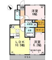 プレシャス・ハートランド西小松川Ⅱ B棟の間取り画像