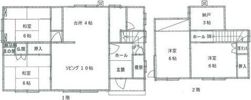 大町4丁目2-11貸家の間取り画像