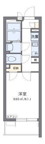 クレイノアリエスの間取り画像