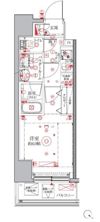 クレイシアIDZ横浜桜木町の間取り画像