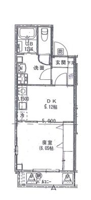 リアン駅前マンションの間取り画像