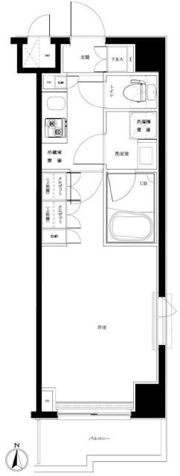 ルーブル高島平の間取り画像