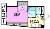 エステート東野の間取り画像