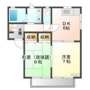 カリン東野の間取り画像