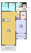 オマージュKTKの間取り画像