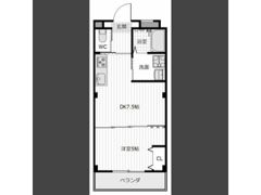ピース・スクエア八万Ⅱ Bの間取り画像
