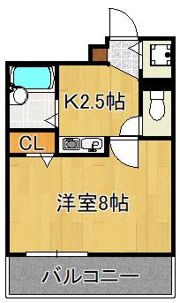 ヴィラアカデミアの間取り画像