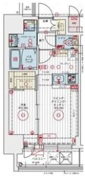 エステムコート新大阪XVIIベイスの間取り画像