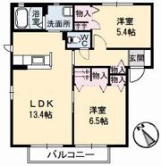 シャーメゾン末広の間取り画像