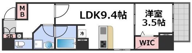 iCube森ノ宮の間取り画像