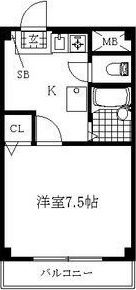 プレズ名古屋柴田の間取り画像