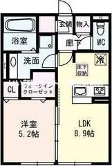 レウイシアの間取り画像