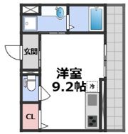 ダイヤモンドフジ鶴橋プラチナの間取り画像