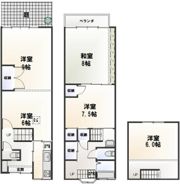 保谷団地8－84号棟の間取り画像