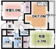 ラポールヨシキの間取り画像