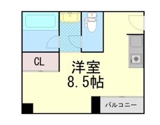 タウンハウス服部天神の間取り画像