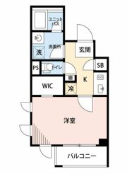 コンポジット渋谷初台の間取り画像
