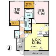 Zen 弐番館の間取り画像