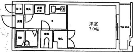 アルファ西古松の間取り画像