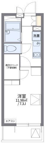 レオパレス愛の間取り画像