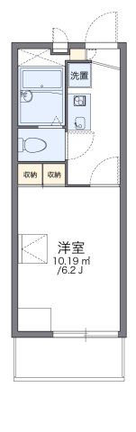 レオパレスプレステージ三津屋の間取り画像