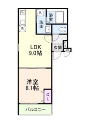 フジパレス神崎川駅東の間取り画像