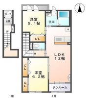 スペリアージュTの間取り画像