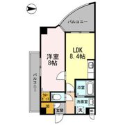 カスタリア新梅田の間取り画像