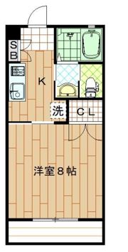 アンソレイユの間取り画像