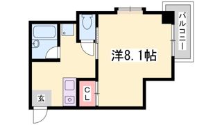 エスポワール春日野道の間取り画像